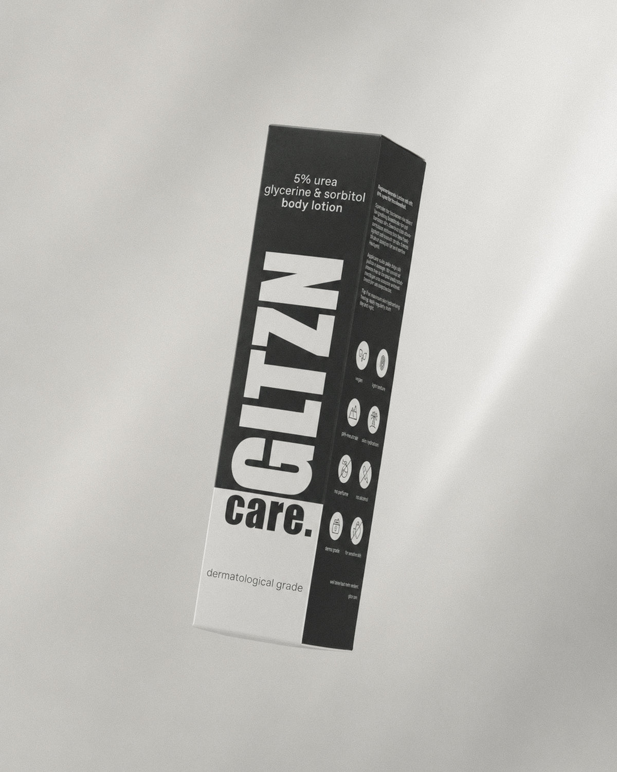 GLTZN care. 5% urea glycerine & sorbitol body lotion