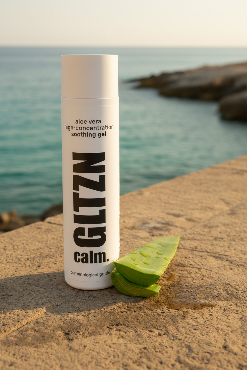GLTZN calm. gel apaisant haute concentration à l'aloe vera