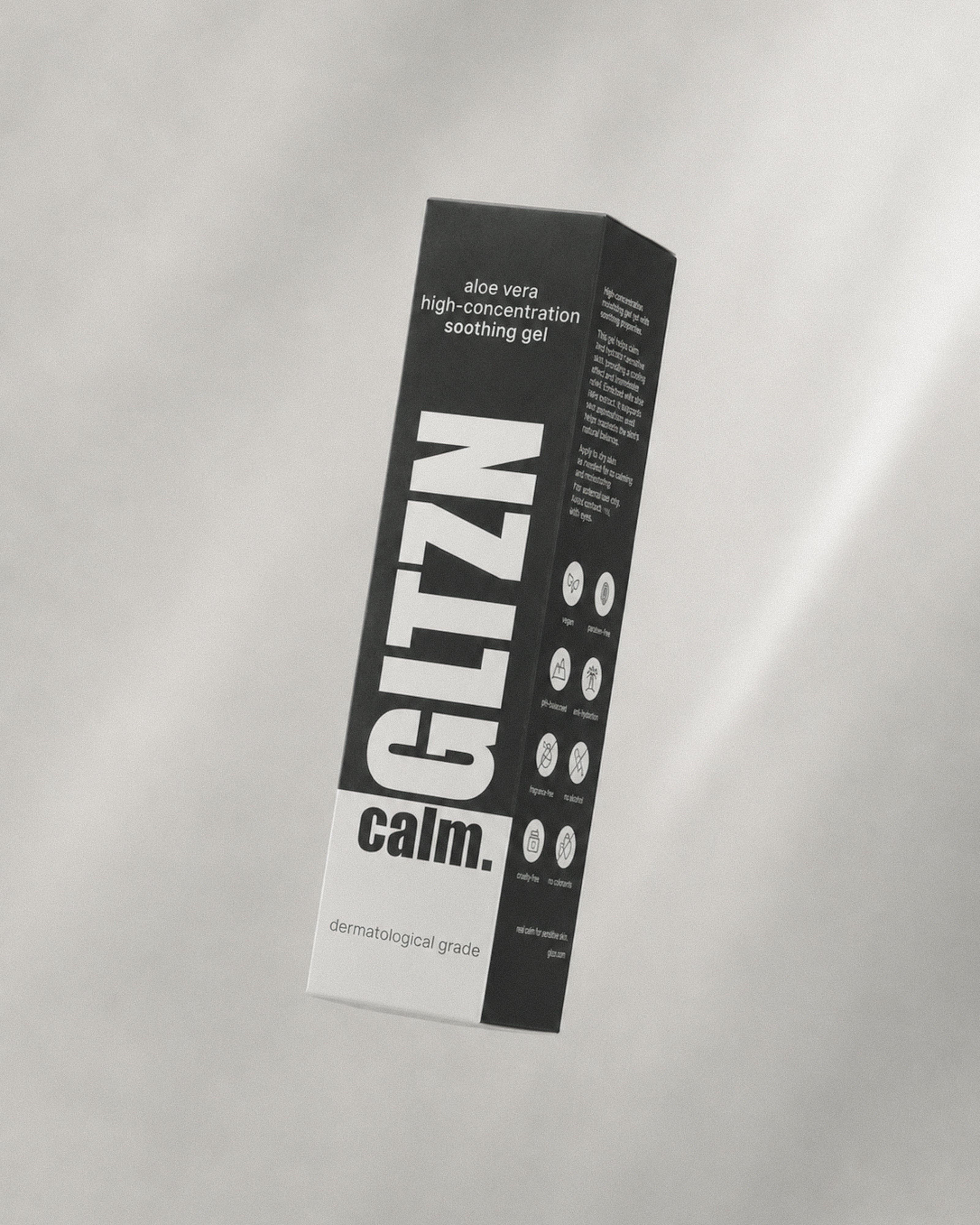 GLTZN calm. gel apaisant haute concentration à l'aloe vera
